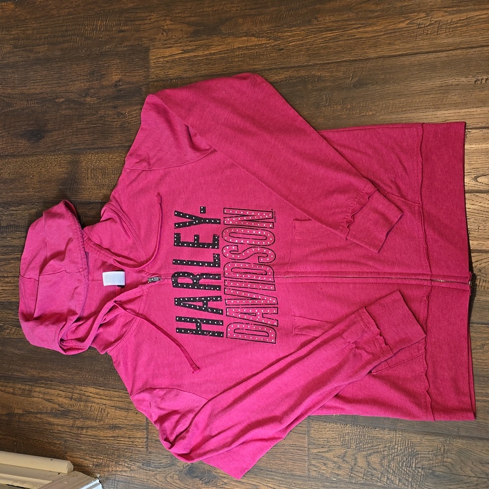 Harley Davidson Pink zipup